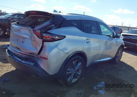 2019 Nissan Murano Platinum from USA, damaged, VIN 5N1AZ2MJ3KN166295